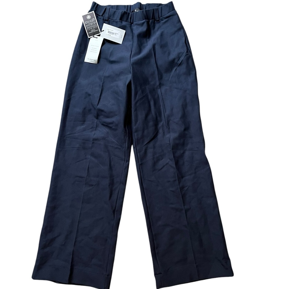 Ragno Perfect Fit Pants Wide Leg Women's 4 Tailored Fit Trousers Elastic‎ Waist✅